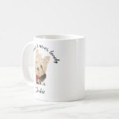 ウォーターカラーヨークシャーテリアヨークシャーテリアドッグペット コーヒーマグカップ (正面左)