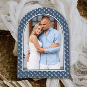 ウォーターカラーライトハウスア航海のーチブライダルシャワー 招待状