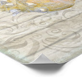 ウォーターカラーライトハウスシェル – ビーチコテージデコール ポスター (角)