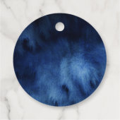 ウォーターカラーライトハウスベビー航海のシャワー フェイバータグ (裏面)