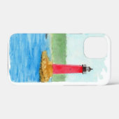 ウォーターカラーライトハウス Case-Mate iPhoneケース (裏面 (横))