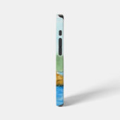 ウォーターカラーライトハウス iPhoneケース (左側面)
