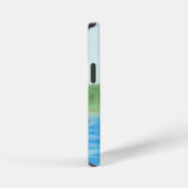 ウォーターカラーライトハウス iPhoneケース (右側面)