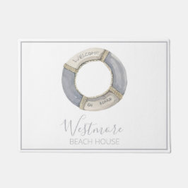 ウォーターカラーライフプレサーバビーチハウス ドアマット