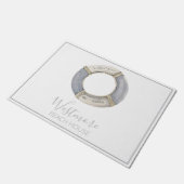 ウォーターカラーライフプレサーバビーチハウス ドアマット (アングル)