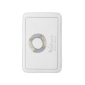 ウォーターカラーライフプレサーバビーチハウス バスマット (正面縦)