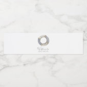 ウォーターカラーライブプレサーバビーチハウス ペットボトルラベル (シングルラベル)