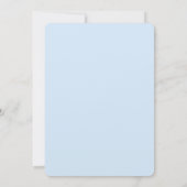 ウォーターカラーラビットピーター秋の招待状 招待状 (裏面)