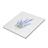 ウォーターカラーラベンダーブーケ タイル (側面)