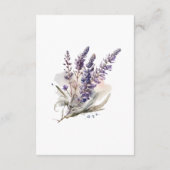ウォーターカラーラベンダーレガルフローラ詳細 エンクロージャーカード (裏面)