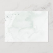 ウォーターカラーラベンダー&ユーカリ結婚ス詳細 エンクロージャーカード (裏面)