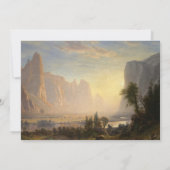 ウォーターカラーランドスケープヨセミテ結婚式招待状 招待状 (裏面)