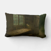 ウォーターカラーリストとジュエリースタジオ装飾用クッション ランバークッション (裏面)