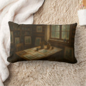 ウォーターカラーリストとジュエリースタジオ装飾用クッション ランバークッション (ブランケット)