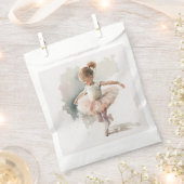 ウォーターカラーリトルバレリーナ フェイバーバッグ (クリップ留めされた状態)