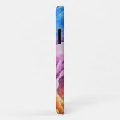 ウォーターカラーレインボーバラ Case-Mate iPhoneケース (裏面/右)
