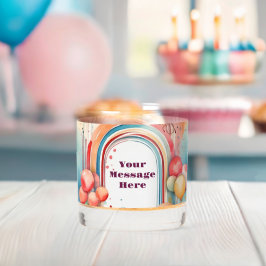 ウォーターカラーレインボーブリスパーティー ウイスキーグラス