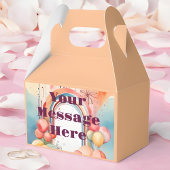 ウォーターカラーレインボーブリスパーティー フェイバーボックス