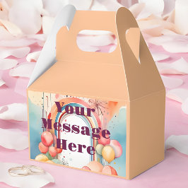 ウォーターカラーレインボーブリスパーティー フェイバーボックス