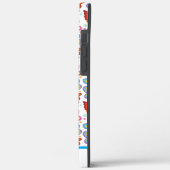 ウォーターカラーレインボー蝶々 キッズ 名前入り Case-Mate iPhoneケース (裏面 / 左)