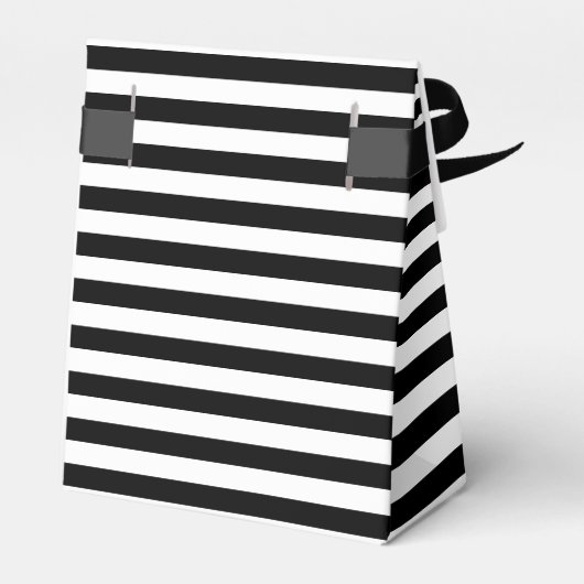 ウォーターカラーレッドペチュニアス白黒ストライプ フェイバーボックス (裏面サイド)