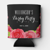 ウォーターカラーレッドローズダービーパーティー 缶クーラー (裏面)