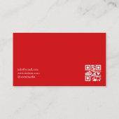 ウォーターカラーレッドローゼズアパレルブティック 名刺 (裏面)