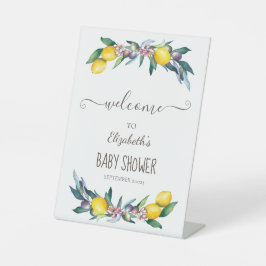 ウォーターカラーレモンズオリブ 台座サイン