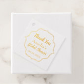 ウォーターカラーレモンズポジターノアマルフィタイルブライダル フェイバータグ (箱)