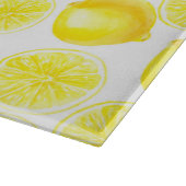 ウォーターカラーレモンデザイン カッティングボード (角)