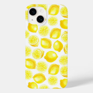ウォーターカラーレモンデザイン Case-Mate iPhone 14ケース