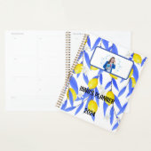 ウォーターカラーレモンライム柑橘類 プランナー手帳 (ディスプレー)