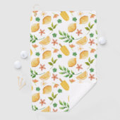 ウォーターカラーレモン&ポプシクル ゴルフタオル (インサイチュ)