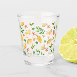 ウォーターカラーレモン&ポプシクル ショットグラス