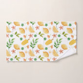 ウォーターカラーレモン&ポプシクル バスタオルセット (ハンドタオル)