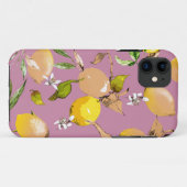 ウォーターカラーレモン 24 Case-Mate iPhoneケース (裏面(横))