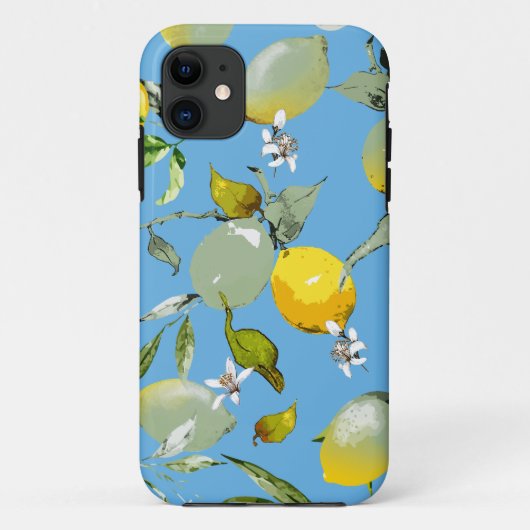 ウォーターカラーレモン 26 Case-Mate iPhoneケース (裏面)