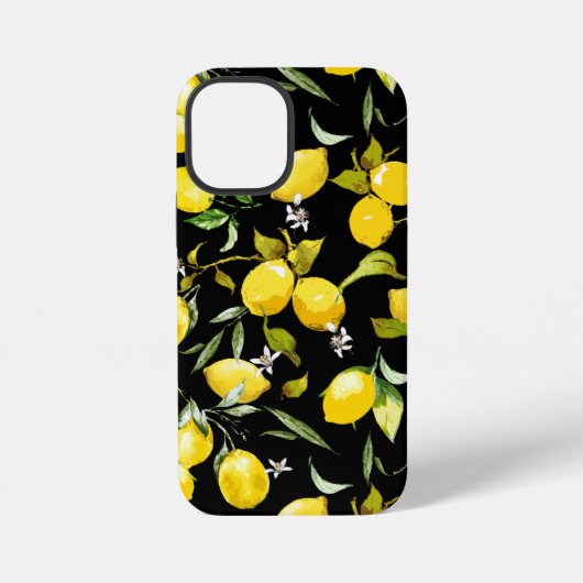ウォーターカラーレモン 7 iPhoneケース (裏面)
