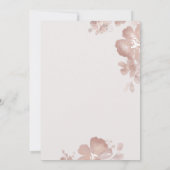 ウォーターカラーロマンス招待状 招待状 (裏面)