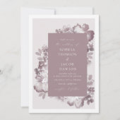 ウォーターカラーロマンス招待状 招待状 (正面)