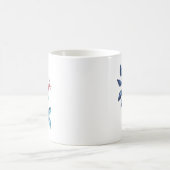 ウォーターカラーローズヒップ コーヒーマグカップ (中央)