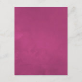 ウォーターカラーワイルドフラワーズゲ結婚スト詳細 エンクロージャーカード (裏面)