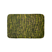 ウォーターカラーワニプリント バスマット (正面)