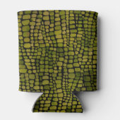 ウォーターカラーワニプリント 缶クーラー (裏面)