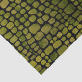 ウォーターカラーワニプリント 薄葉紙 (詳細)