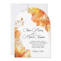 ウォーターカラーヴェローナサンセットフローラ結婚アーチ