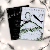 ウォーターカラーヴォーグホリデーファッションショー 招待状