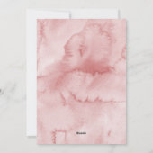 ウォーターカラー冬の葉ハッピーホリデーズ シーズンカード (裏面)