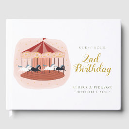 ウォーターカラー回転木馬ゲストブック ゲストブック