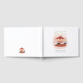 ウォーターカラー回転木馬ゲストブック ゲストブック (全面)